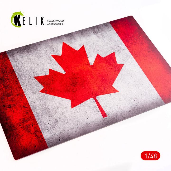 Immagine prodotto Kelik Canada Flag - Base - Acrylic 3 mm (410 x 270 mm) (410 g) (1/72 - 1/32) (41 x 27 cm)