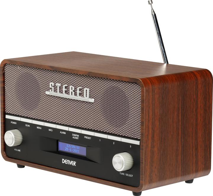 Immagine prodotto Denver DAB-36 (DAB, FM, PLL, Bluetooth)