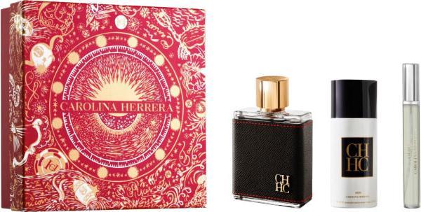 Produktbild Carolina Herrera Ch Men Eau De Toilette Spray 100ml Set 3 Artikel 2023 (Eau de Toilette)