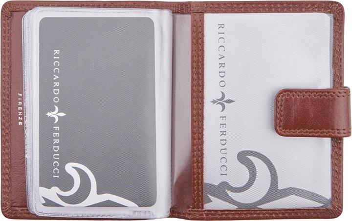 Image du produit Riccardo Ferducci Étui pour cartes de crédit avec barre de fermeture, RFID
