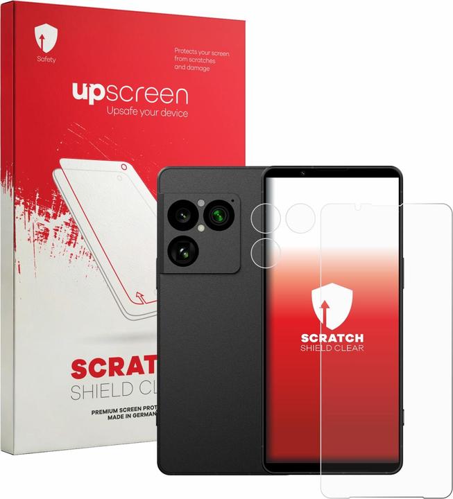 Produktbild upscreen Schutzfolie für Sony Xperia 1 VIII (Display+Kamera) Displayschutz Displayschutzfolie Folie Klar (1 Stk., Sony Xperia 1 VII)