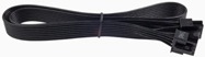 Immagine prodotto Corsair Tipo 3 Flat Black Ribbon Cable EPS12v/ATX12v 4+4 pin, compatibile con tutti i tipi 3 pin out PSU