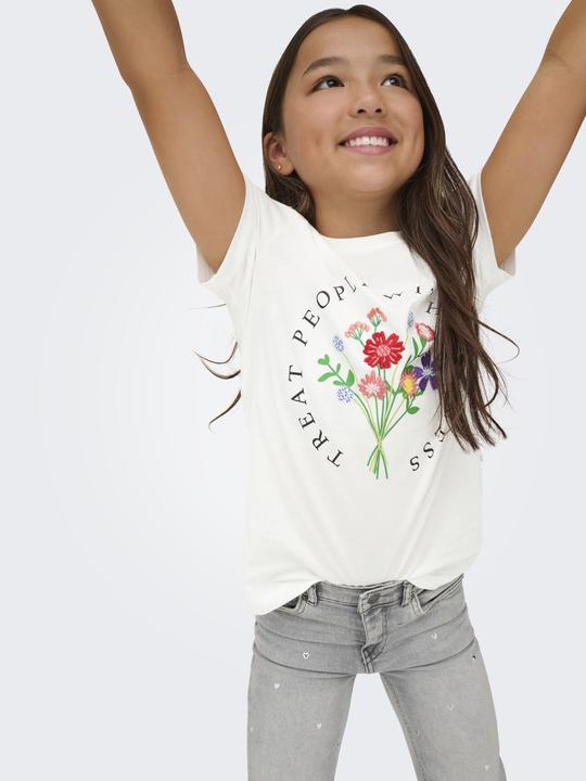 Produktbild Only Kogemma Life Reg S/S Flower Top Jrs Noos (122, 128)