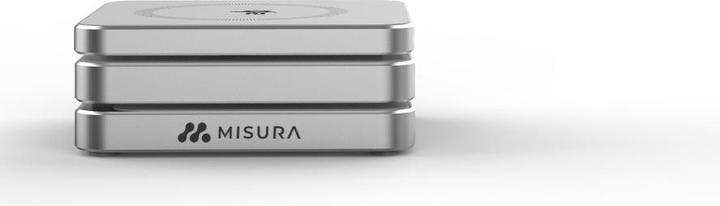 Actual product image Misura MH08 Pro - 3-in-1 Foldable Qi2 Wireless Charger - BLACK