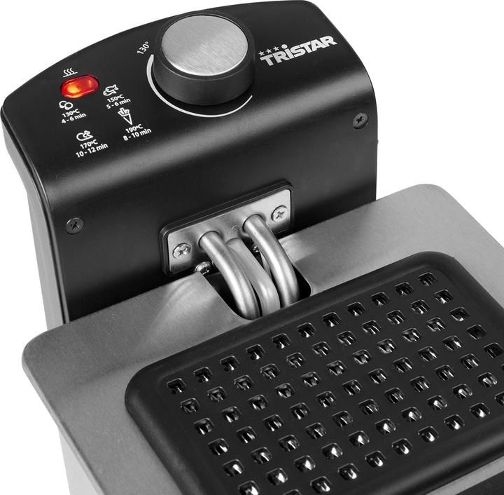 Image du produit Tristar FR-6947 Deep Fryer PRO, Noir/acier inoxydable (Prise UE)