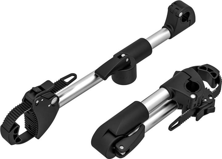 Actual product image Eufab Verstellbarer Strap-Rahmenhalter 40cm (Black, Silver)