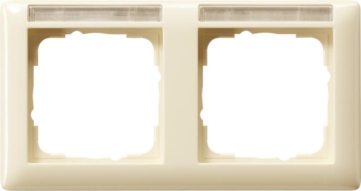 Actual product image Gira Cover frame 2f horizontal. BSF standard 55 109201