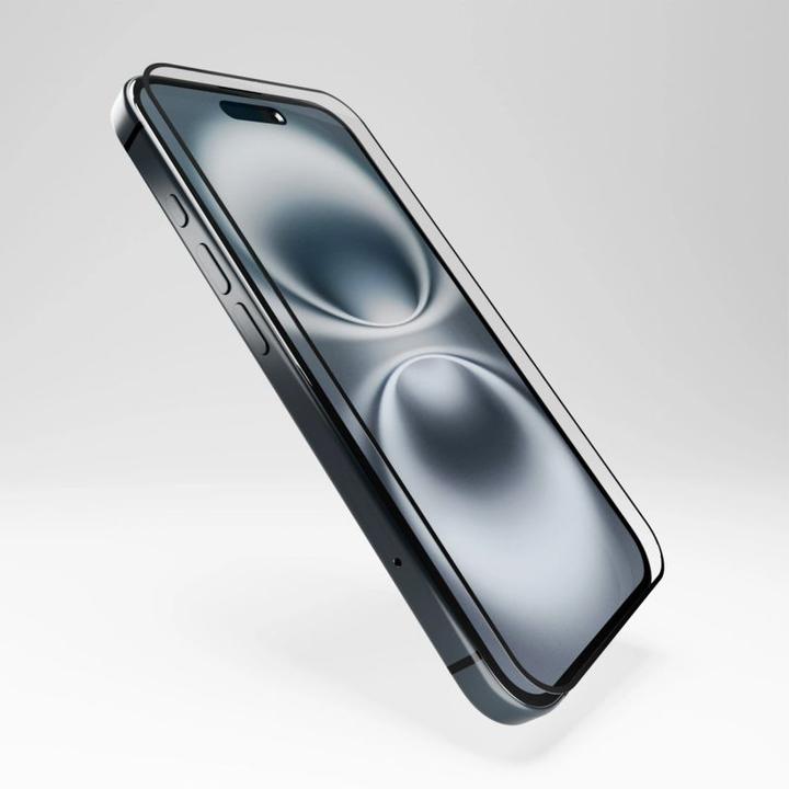 Immagine prodotto Puro Vetro temperato flessibile D3O per iPhone 15 Plus/15 Pro Max/16 Plus (1 pz., Apple iPhone 15 Plus, Apple iPhone 15 Pro Max, Apple iPhone 16 Plus)