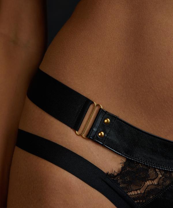 Image du produit Hunkemöller Occult Slip brésilien ouvert - Noir (XL)