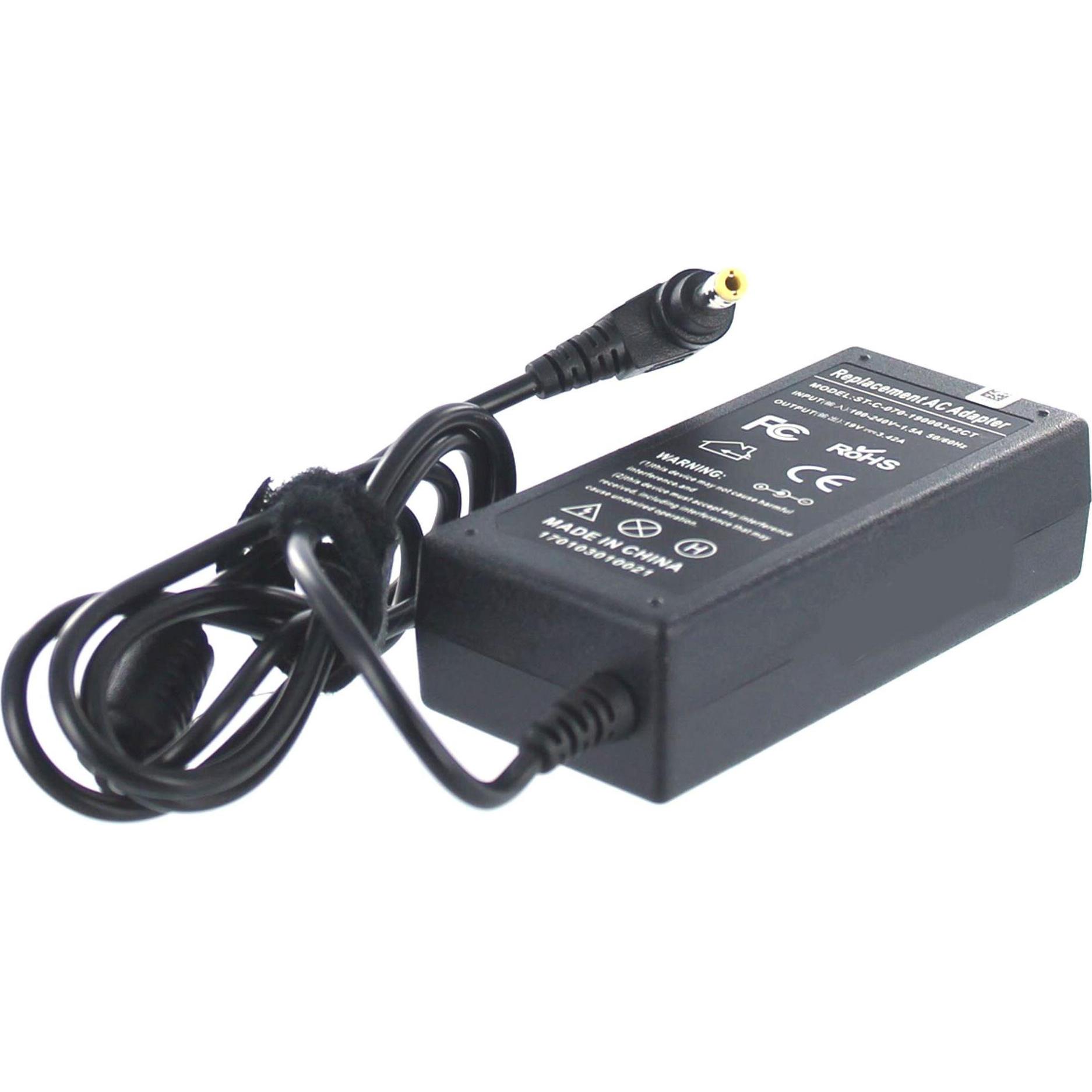 AGI Netzteil kompatibel mit Asus X73BR-TY020V (65 W), Notebook Netzteil, Schwarz