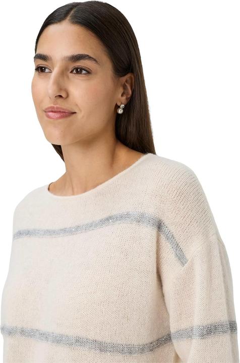 Actual product image BRAX Lightweight Alpaca Sequins Stripe Pullover (38)