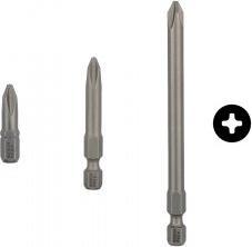 Actual product image Bosch Professional Zubehör Screwdriver bit extra-hard PH 2, 25 mm, 100-pack (Cross Phillips PH M2)