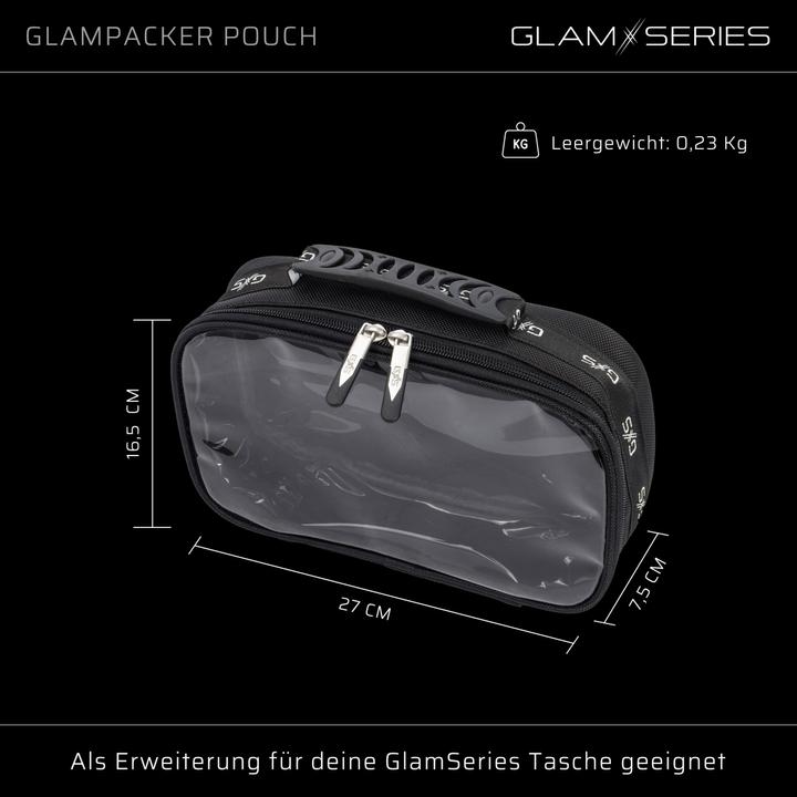 Immagine prodotto Wiltec GlamSeries GlamPacker Pouch Pouch Inlay 270x165x75mm Borsa per cosmetici Make Up (Custodia)