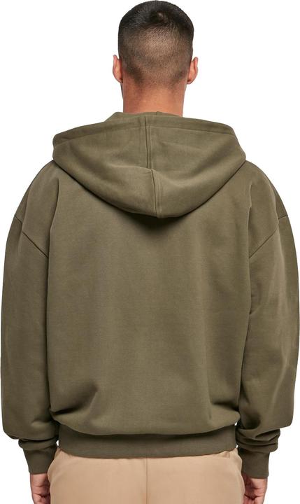 Immagine prodotto Build Your Brand Felpa con Cappuccio e Zip Intera Vintage Pesante Uomo (XXL)