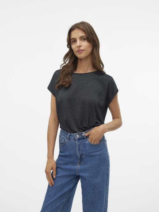 Image du produit Vero Moda Vmlava Glitter Ss Top Stripe Ga (XXL)