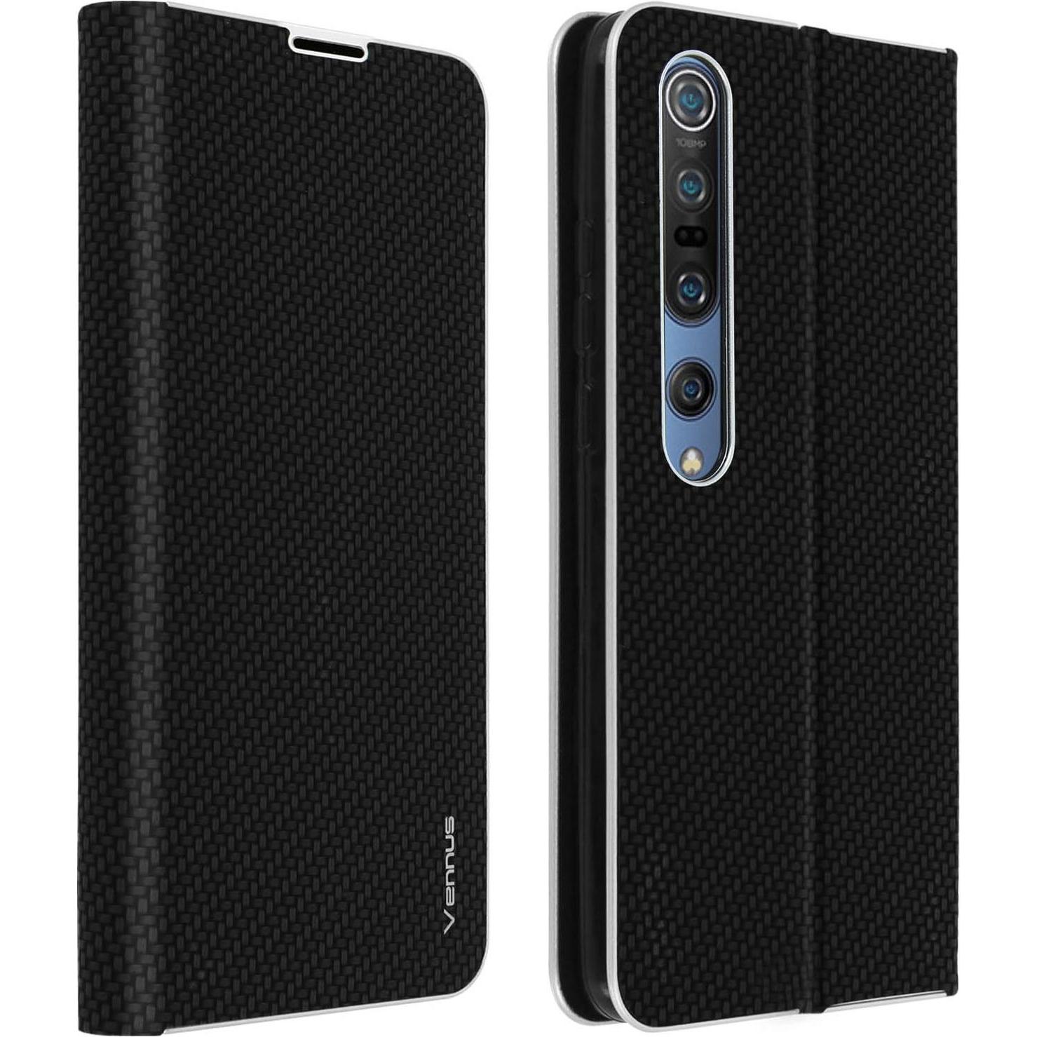 Avizar Carbon Series (Xiaomi Mi 10 Pro), Smartphone Hülle, Schwarz