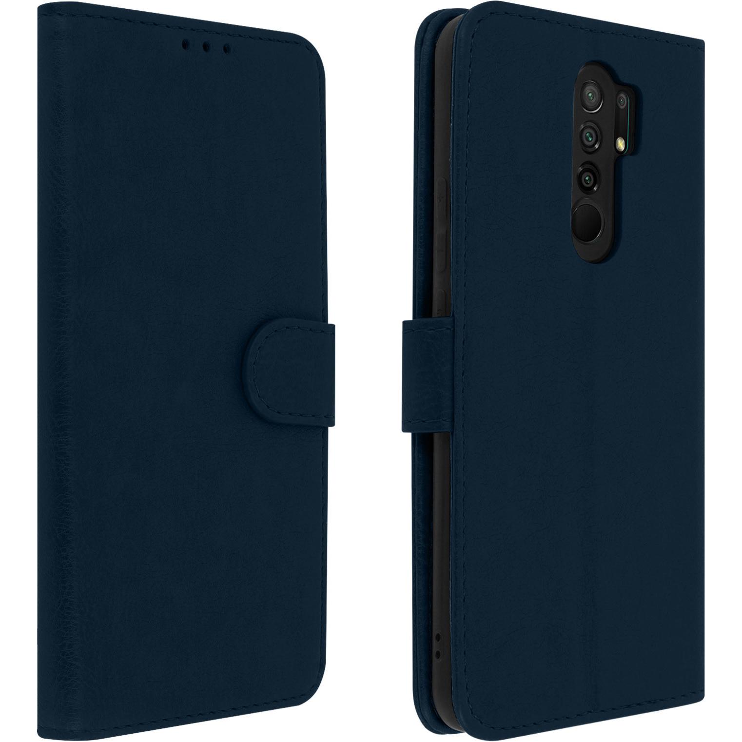 Avizar Chester Series (Xiaomi Redmi 9), Smartphone Hülle, Blau