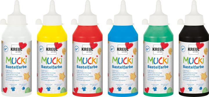 Produktbild Mucki Bastelfarbe (Weiss, 250 ml)