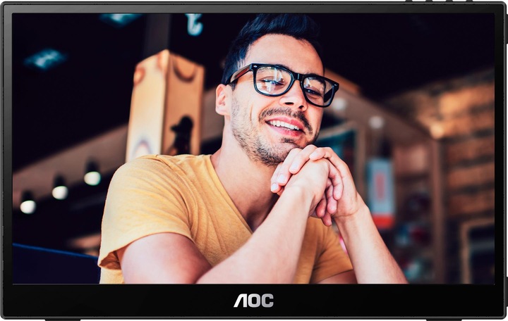 Actual product image AOC 16T3EA - 16 inch portable monitor ( (1920 x 1080 pixels, 16")