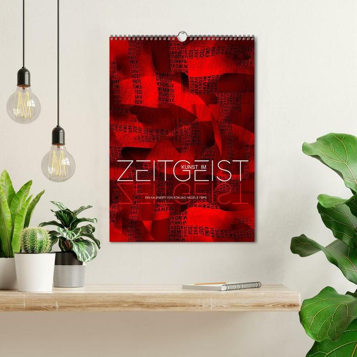 Produktbild Kunst im Zeitgeist (Wandkalender 2025 DIN A3 hoch), Monatskalender (A3, Deutsch)
