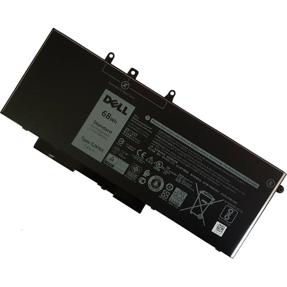 Dell Battery, 68WHR, 4 Cell (4 Zellen, 8550 mAh), Notebook Akku