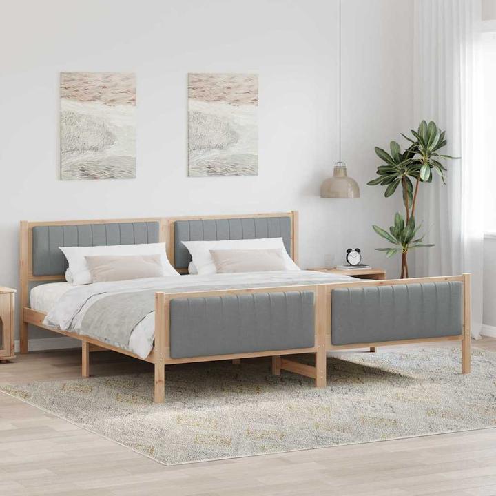 Image du produit vidaXL Plattformbettgestell (200 x 200 cm)