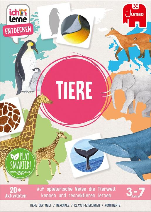 Image du produit Jumbo Ich lerne entdecken - Tiere (Allemand, 3 - 7 Années)