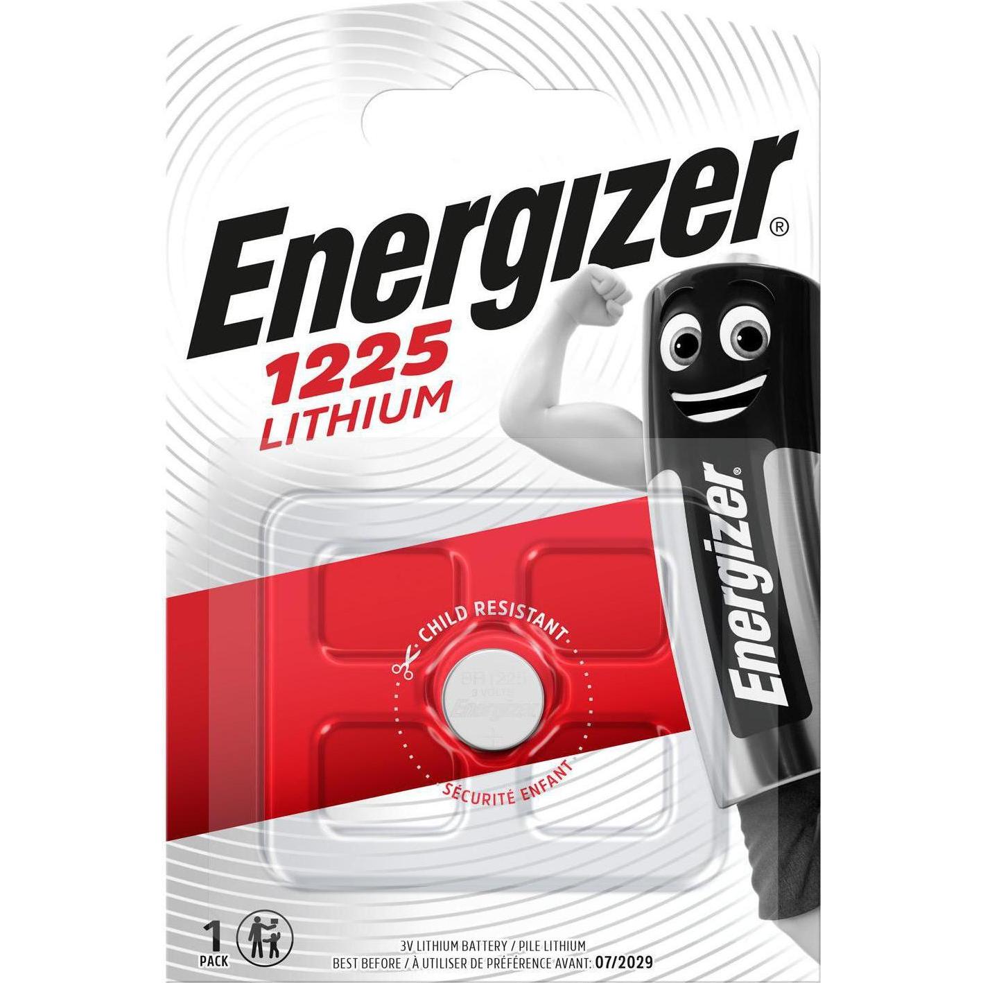 Energizer BR1225 / 1s Pillpack 3.0 V (1 pz., Specifico del dispositivo, 48 mAh), Batterie + pile