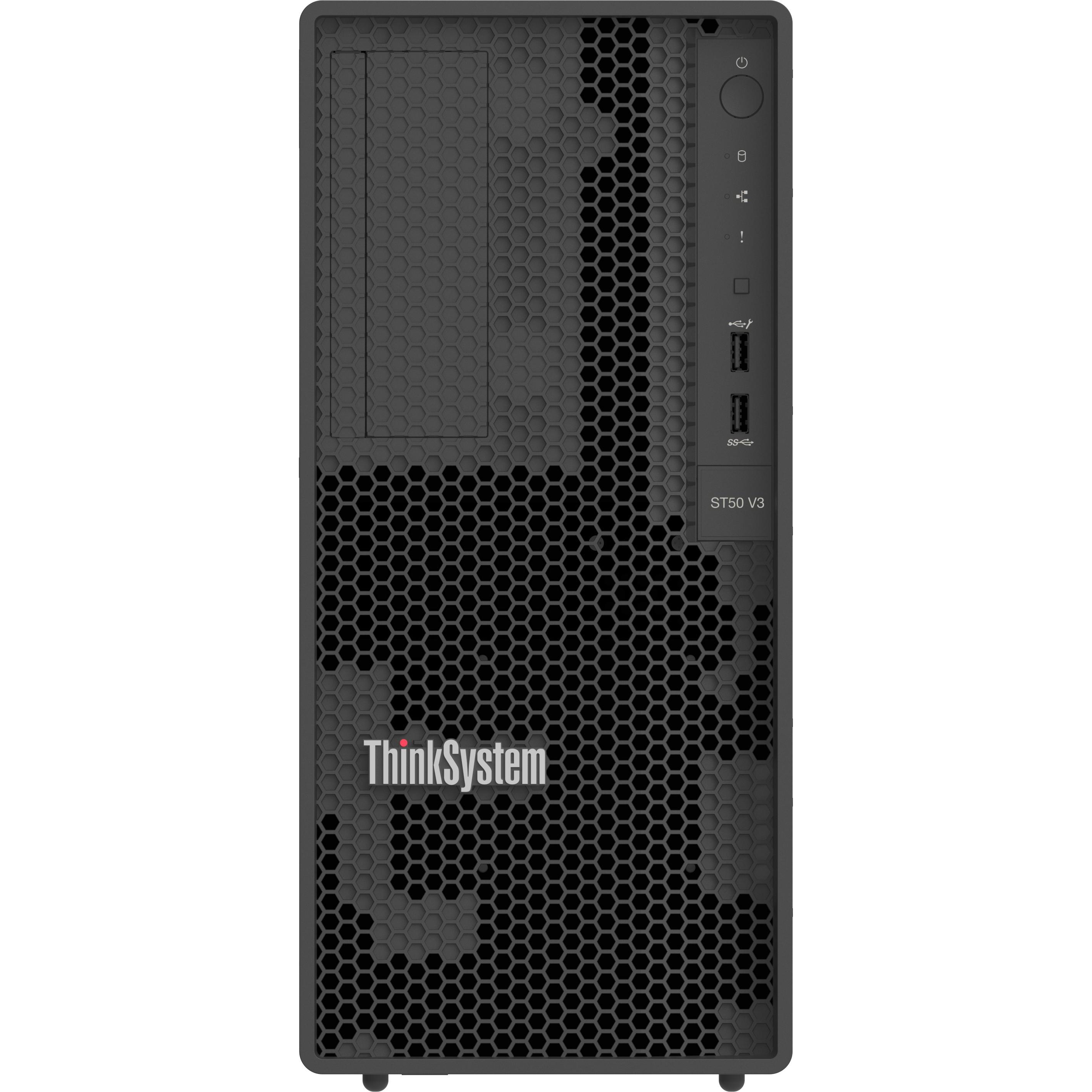 Lenovo ThinkSystem ST50 V3 E-2434 (Intel Xeon E-2434, 16 GB, Tower Server), Server