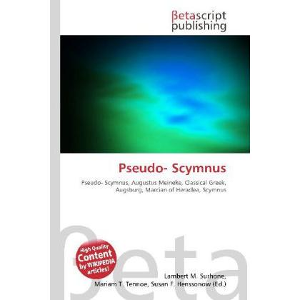 Pseudo- Scymnus, Fachbücher von Lambert M. Surhone, Miriam T. Timpledon, Susan F. Marseken