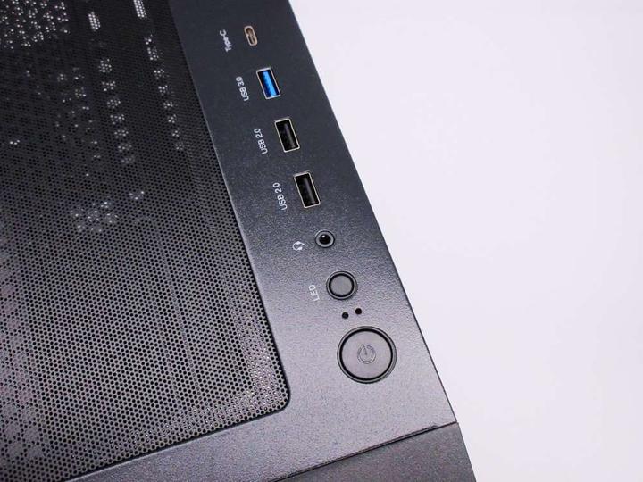 Productafbeelding 1st Cool 1stCOOL GAMER 5, ATX-kast, 3x ARGB ventilator, USB3.0, USB-C, zwart (ATX)