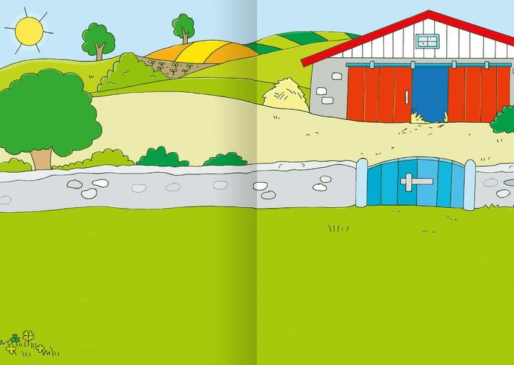 Produktbild MINI-Stickerheft – Bauernhof (200 Sticker)