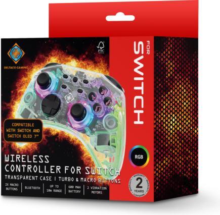 Produktbild Deltaco Gaming Switch Controller (Android, iOS, Switch, PC, Switch OLED)