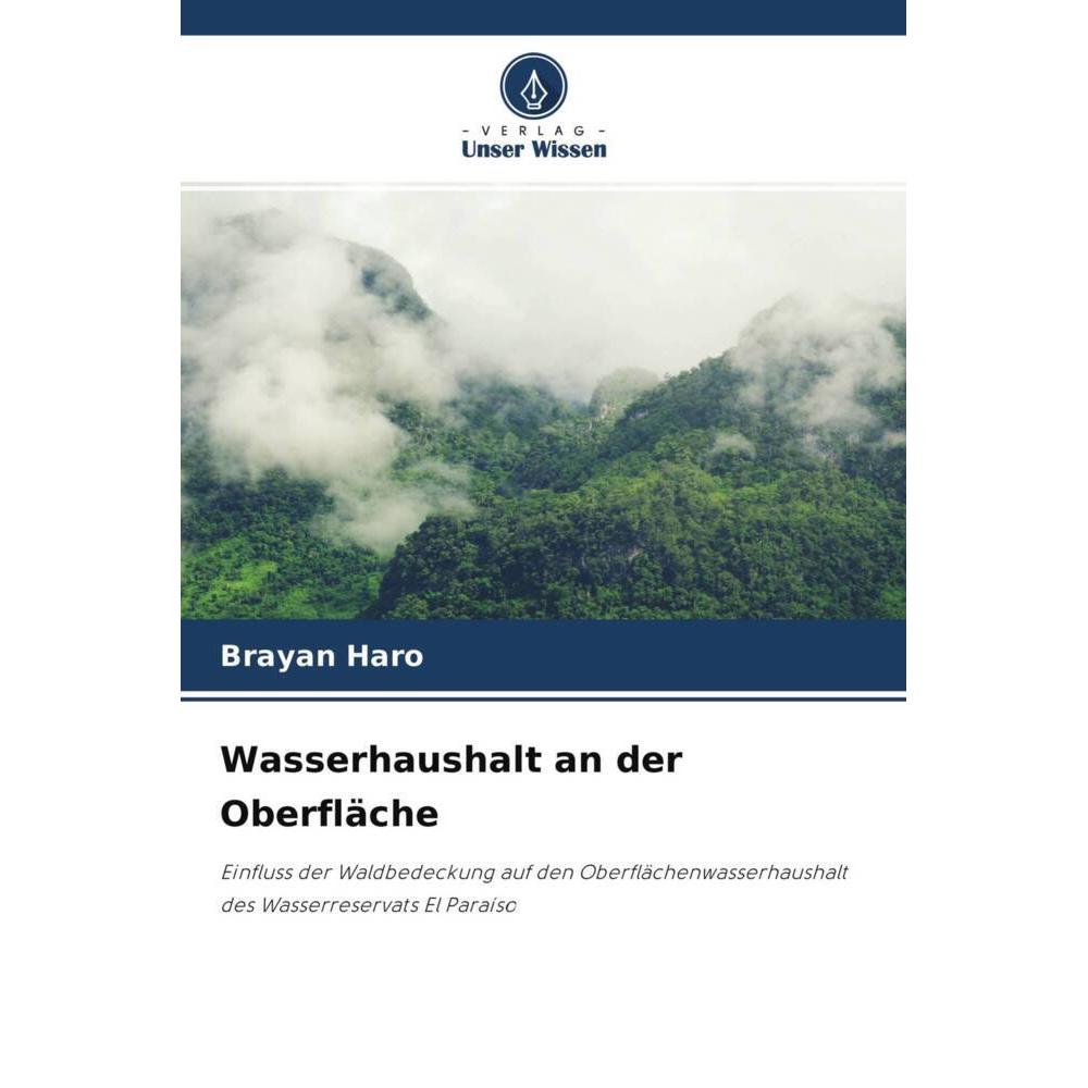 Wasserhaushalt an der Oberfläche, Fachbücher von Brayan Haro
