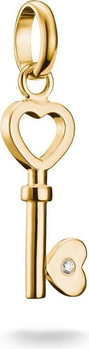 Immagine prodotto Thomas Sabo Charm-Anhänger Liebesschlüssel Connect vergoldet (Argento)