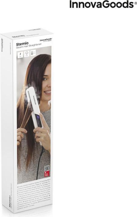 Image du produit InnovaGoods Lisseur céramique avec fonction vapeur Stemio 36 W