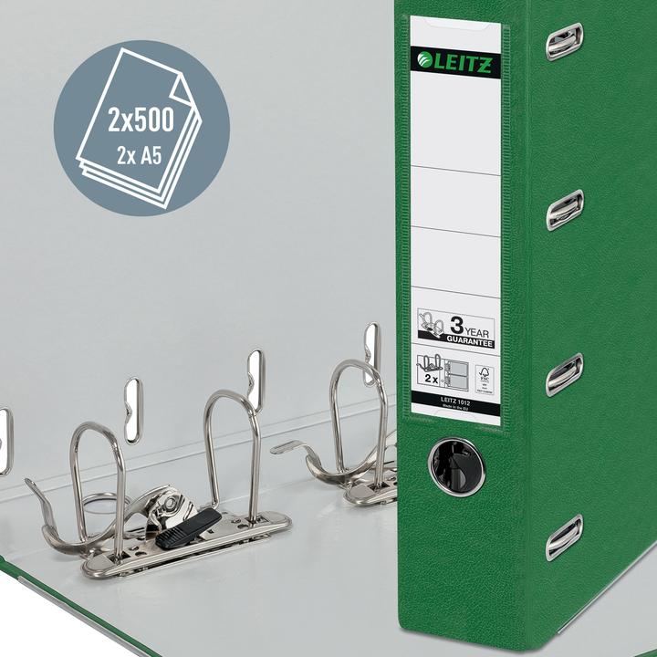 Actual product image Leitz Plastic double file with two mechanisms (A5, 75 mm, 1 pcs.)