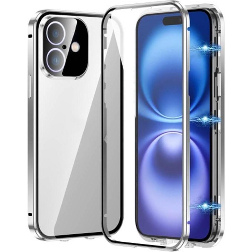 Cover-Discount iPhone 16 Plus - Magnetische 360° Premium Schutzhülle mit Panzerglas (Apple iPhone 16 Plus), Smartphone H...