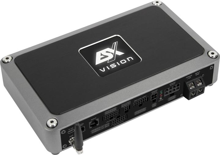 ESX VE1000.6SP 6-Kanal Verstärker/12-Kanal DSP 2 x 100/4 x 200 WRMS@ 4 Ohm (Amplificateur à 6 canaux)