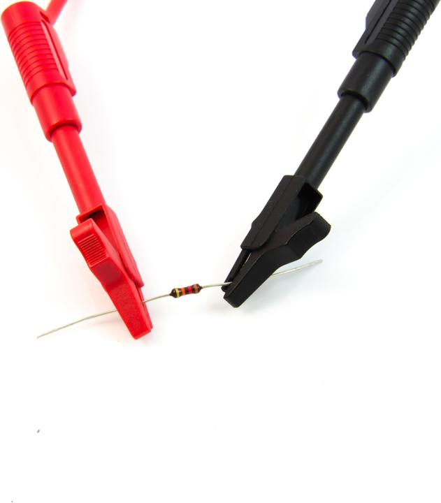 Purecrea 2 pezzi. Clip a coccodrillo / morsetto 15A per spina a banana da 4 mm (Terminale)