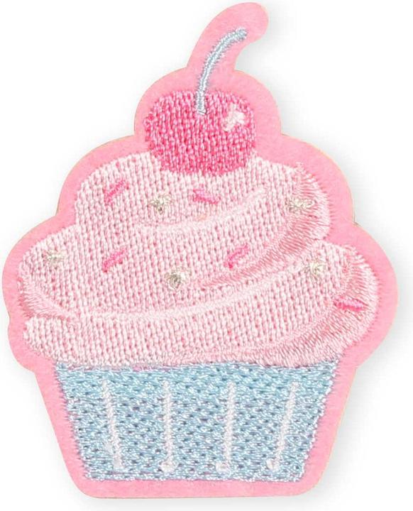 PhoneLook Autocollant sticker pour téléphone/tablette/ordinateur brodé en 3D Cupcake