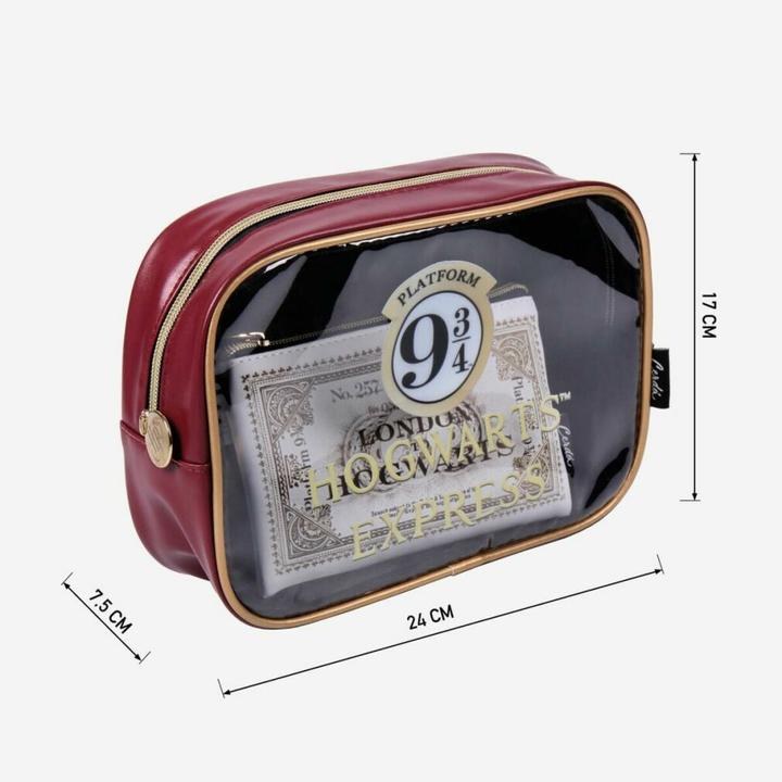 Immagine prodotto Cerda HARRY POTTER - Poudlard Express - Trousse de Toilette 2Pc (Set manicure, Documento & Portafoglio)