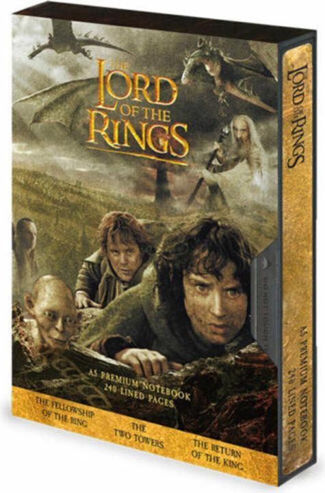 Actual product image Lord of the rings Notebook Vhs (Lined)