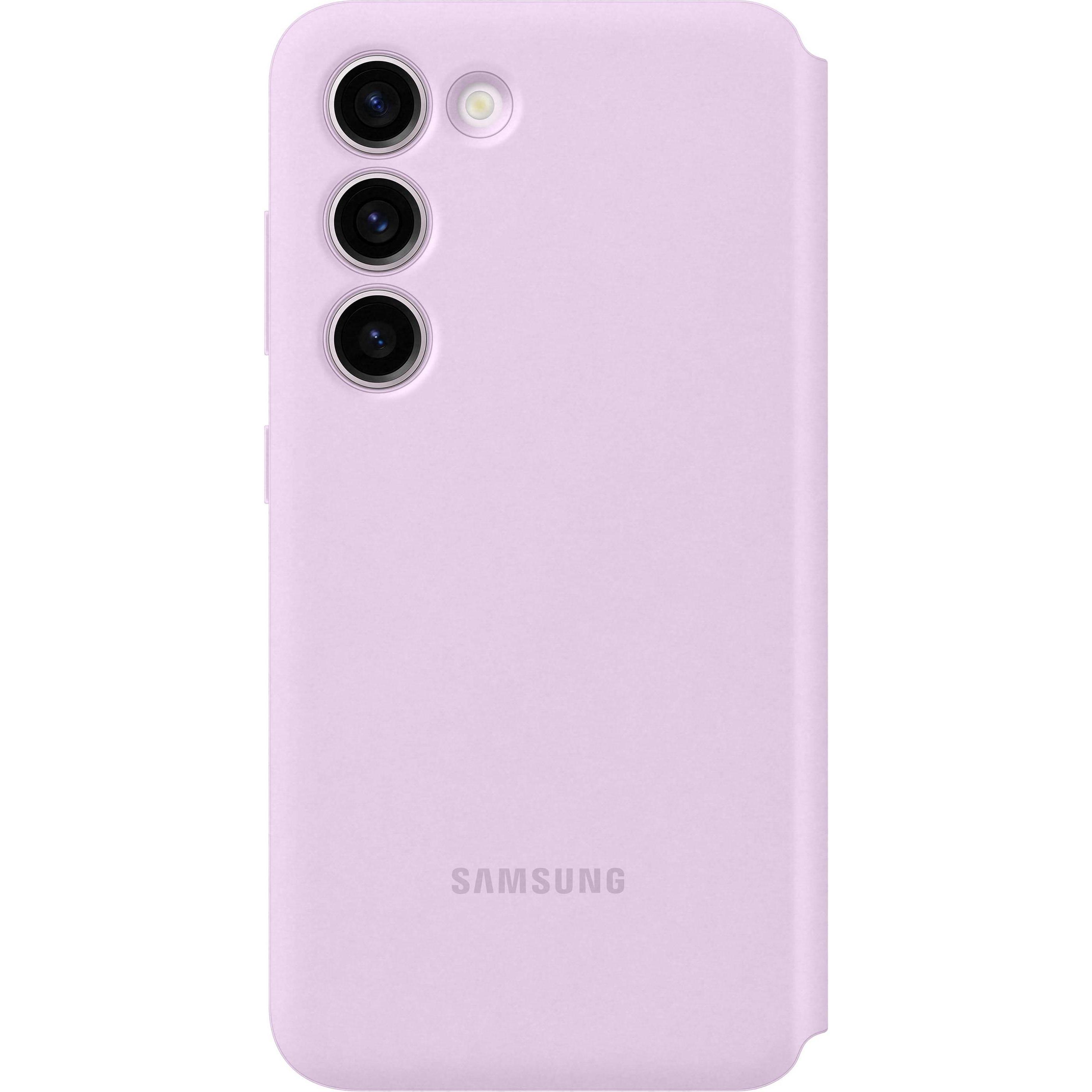 Samsung Smart View Wallet Case (Samsung Galaxy S23), Smartphone Hülle, Violett