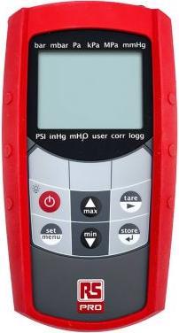 Actual product image Rs Pro MH 5130 + GMSD 350 MR Differential pressure gauge with leak test, 0mbar  350mbar