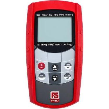 Rs Pro, Detektor, MH 5130 + GMSD 350 MR Differential Druckmessgerät mit Leckprüfung, 0mbar  350mbar