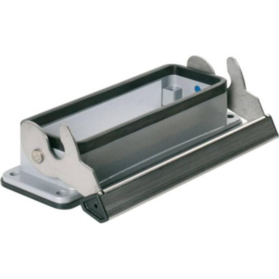 Weidmüller Anbaugehäuse Längsbügel Alu IP66 1213900000, Elektronikkabel + Stecker, Grau
