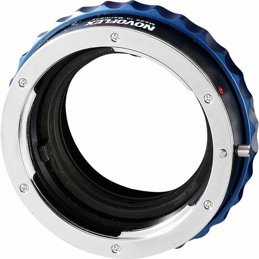 Novoflex Adapter Nikon Objektive an Leica M Bajonett, Objektivadapter, Blau, Schwarz