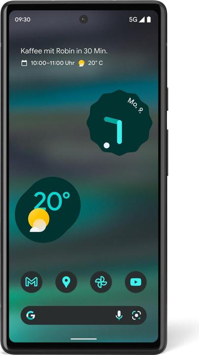 Produktbild Google Pixel 6a (128 GB, Sage Green, 6.10", SIM + eSIM, 5G)