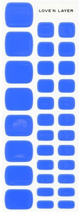 Actual product image Love'n Layer - Solid Toe London Blue (Artificial nails, London Blue)